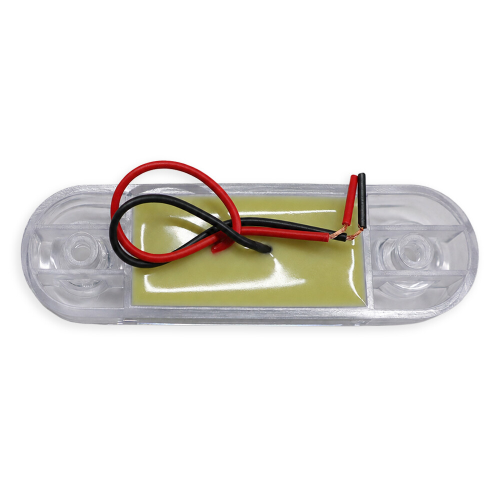 Ліхтар габаритний LED9 білий 12-24V 85*24мм