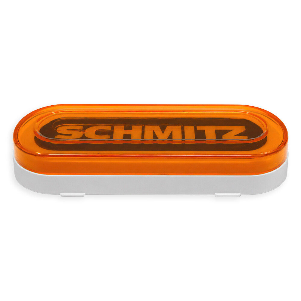 Ліхтар габаритний NEON з логотипом "SCHMITZ" жовтий \з кріпленням \ Ліхтар габаритний NEON з логотипом "SCHMITZ" жовтий \з кріпленням \