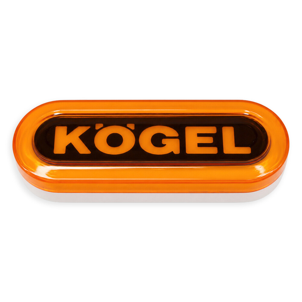 Ліхтар габаритний NEON з логотипом "KOGEL" жовтий \з кріпленням \