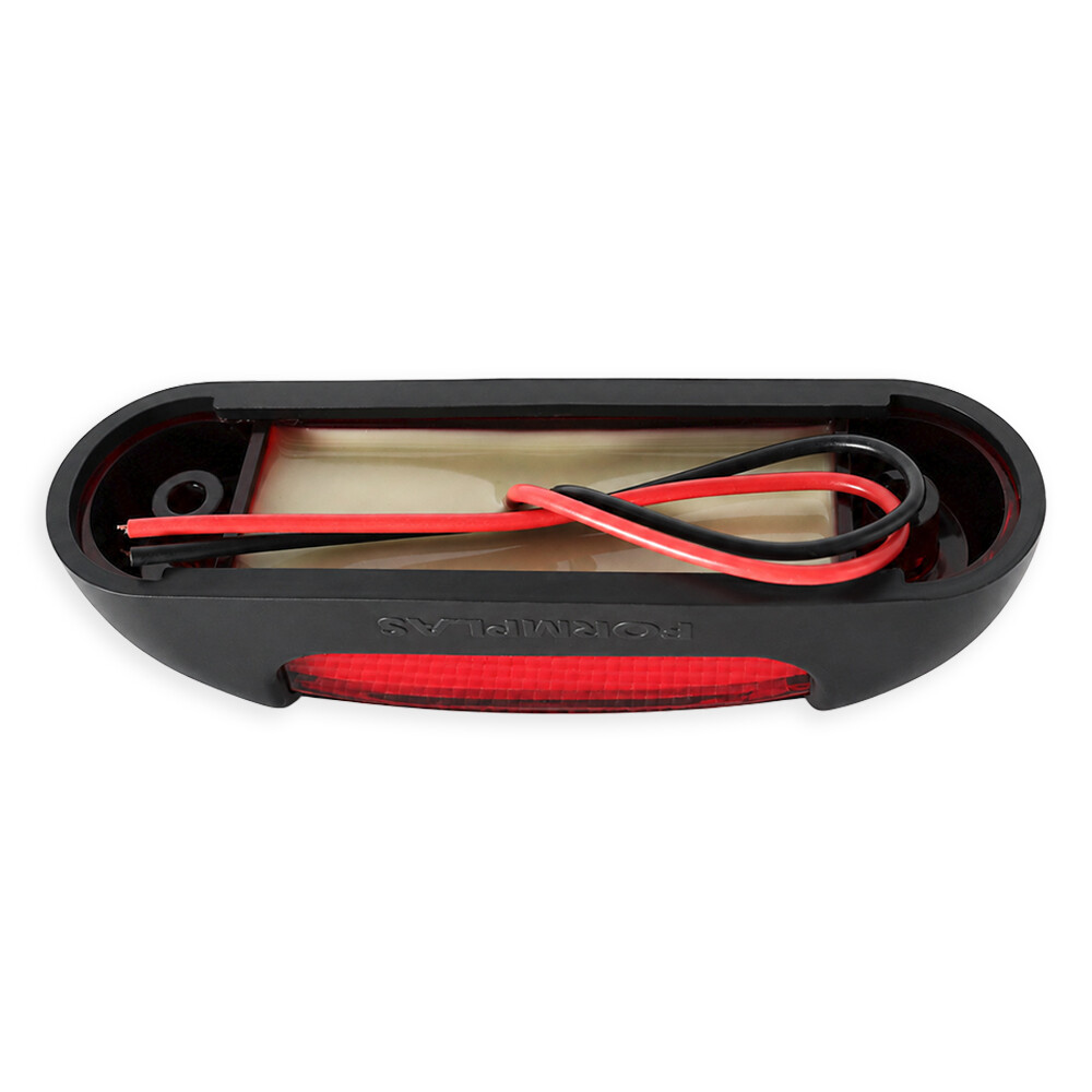 Ліхтар габаритний LED; червоний; 12-24V