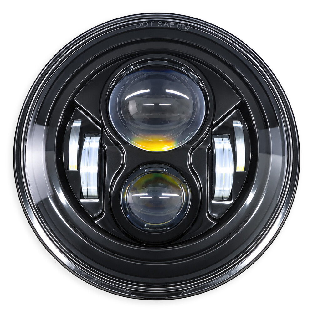 Фара универсальная диодная LED (80W ближний + дальний)