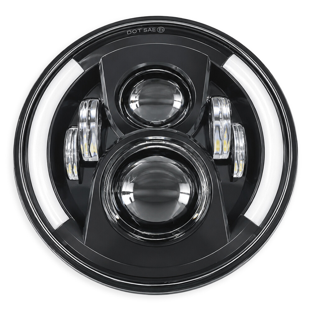 Фара універсальна діодна LED (80W ближній + дальній + ДХО) Фара універсальна діодна LED (80W ближній + дальній + ДХО)