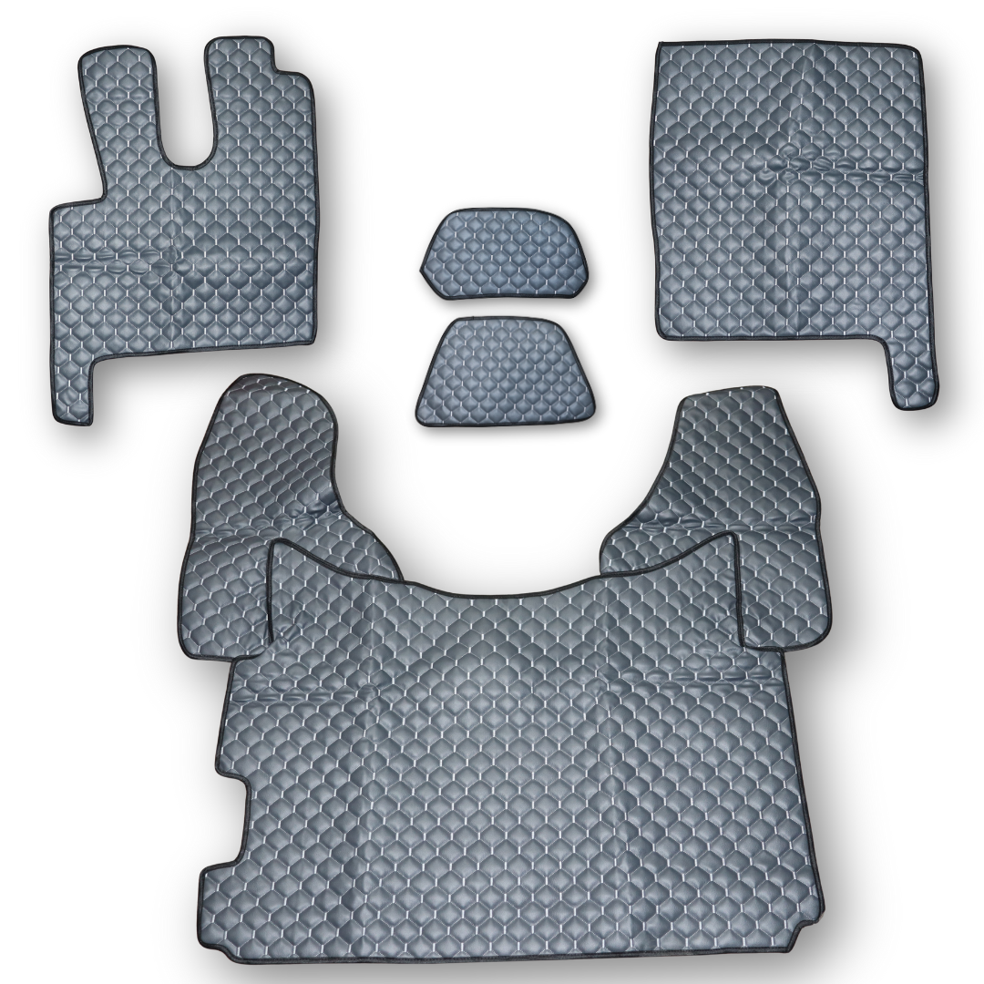 Коврик Экокожа DAF XF106 c 2013; АКПП, серый,