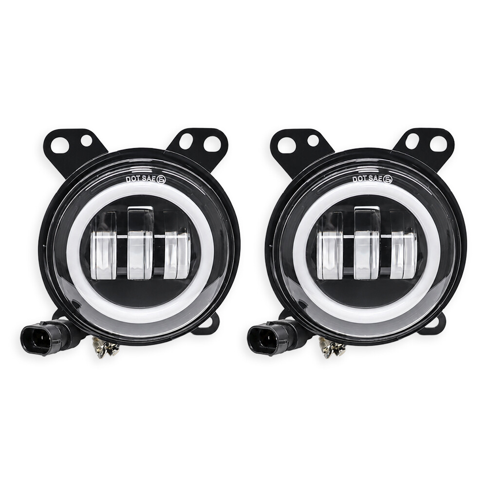 Фара протитуманна DAF XF105, 95 (2002-2013) LED, 24V, 30W, з ходовими вогнями, жовтий, білий, ліва-права (FERZE)