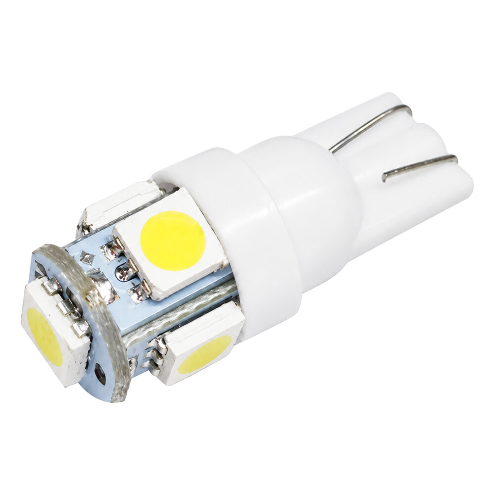 Лампочка LED 24V 5W (5 диодов) без цоколя w2.1x9.5d