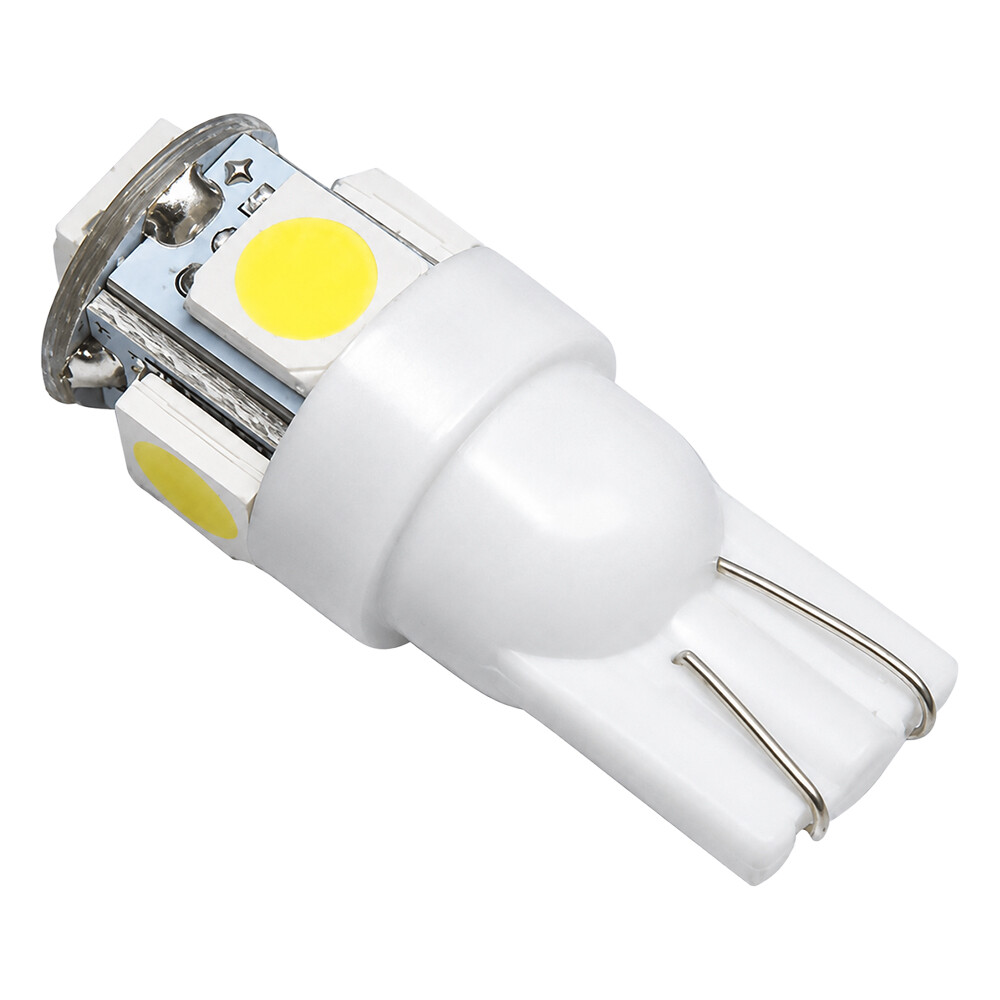 Лампочка LED 24V 5W (5 діодів) без цоколя w2.1x9.5d Лампочка LED 24V 5W (5 діодів) без цоколя w2.1x9.5d