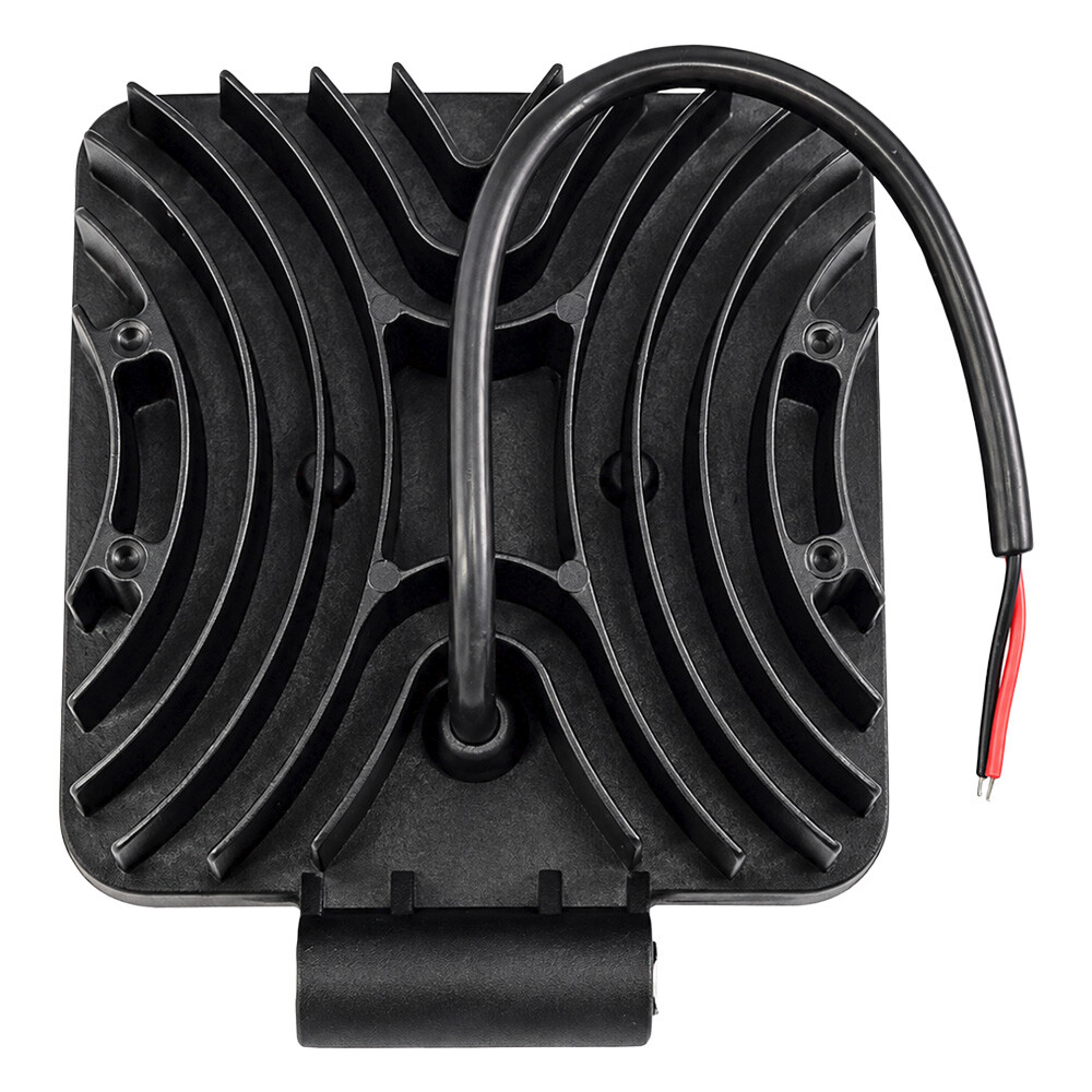 Фара додаткова LED (9 діодів 27W) \квадрат\.корпус широкий\