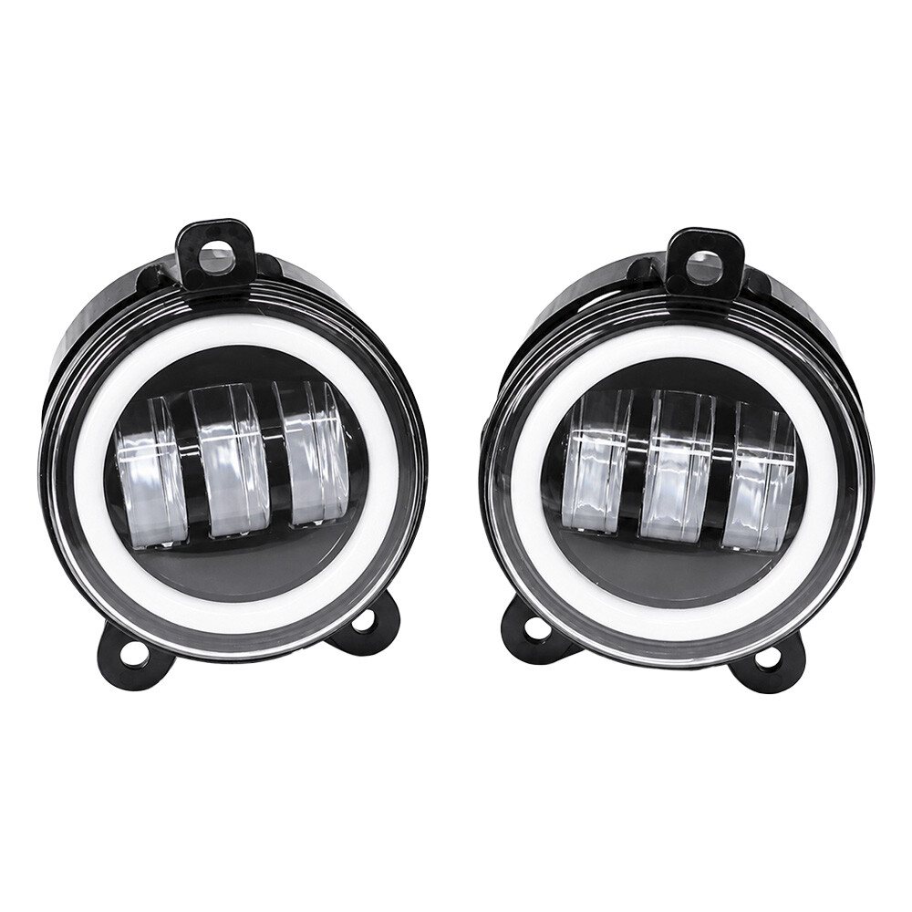 Фара протитуманна ВАЗ 2170 PRIORA, Gazelle LED (3 лінзи жовто-біле світло ДХО) (MRT)