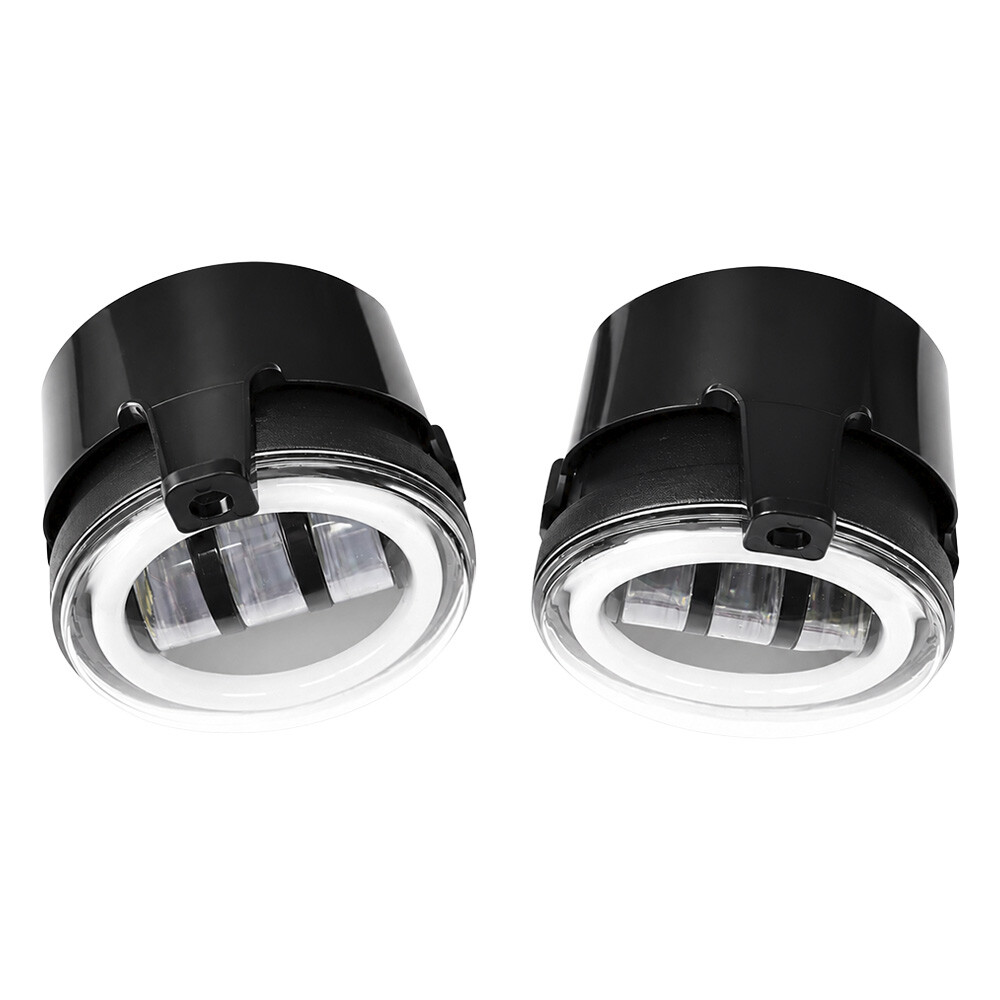 Фара протитуманна ВАЗ 2170 PRIORA, Gazelle LED (3 лінзи жовто-біле світло ДХО) (MRT)