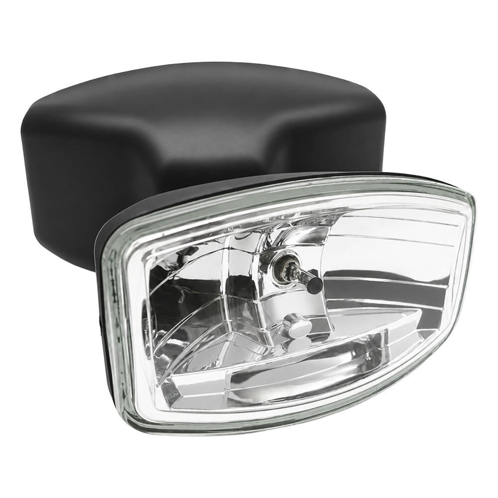 Фара дод. 245*161мм H7 24V з LED підсв. (жовта)