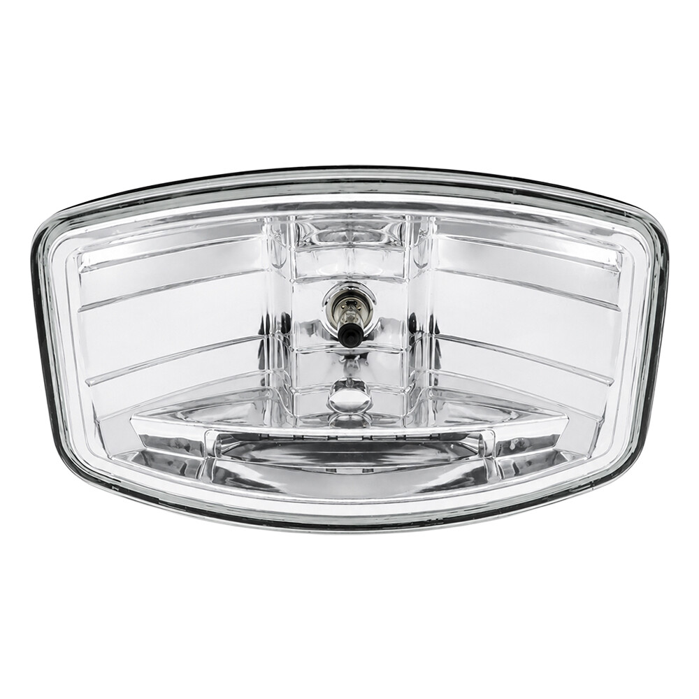 Фара дод. 245*161мм H7 24V з LED підсв. (жовта)