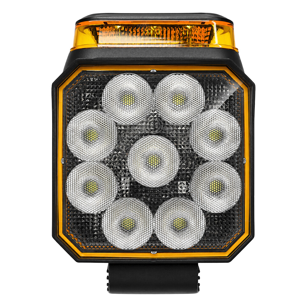 Фара діодна LED 24V з проблисковим маячком