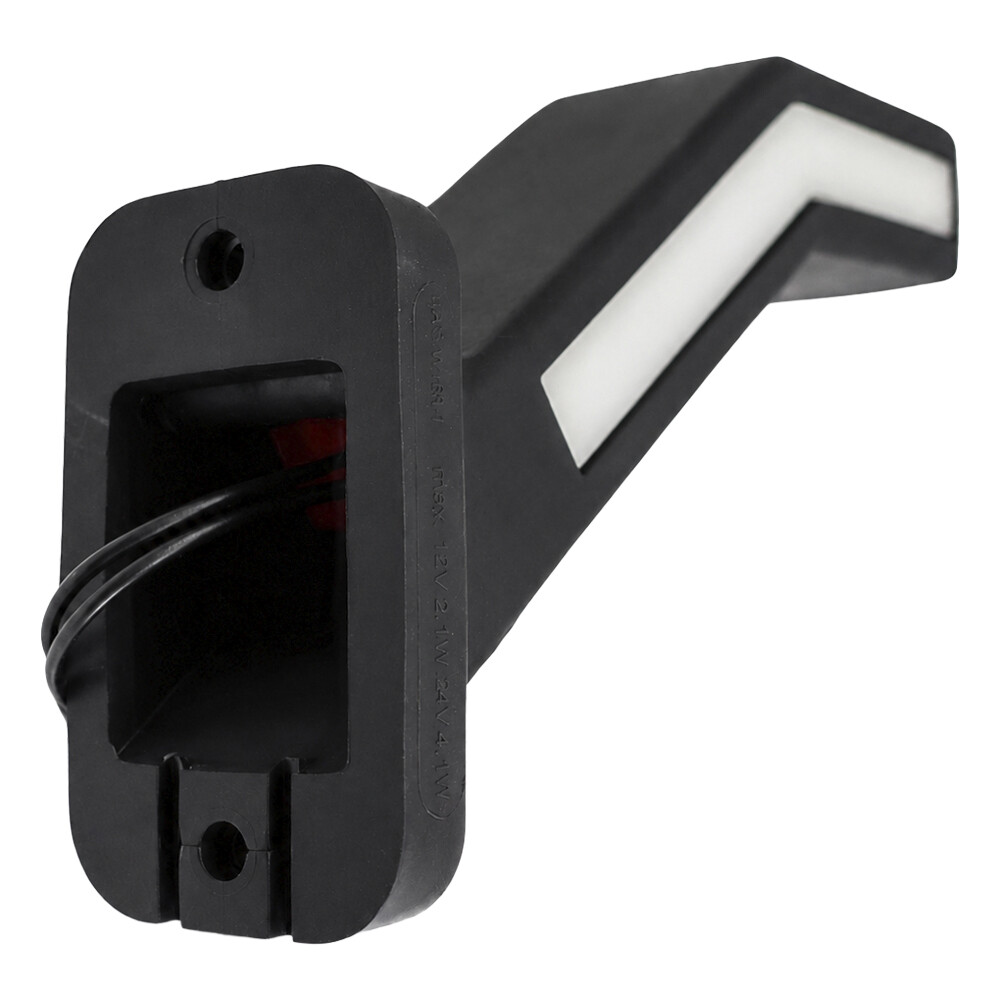 Ліхтар габаритний ріг LED 12-24 V триколірний 19см WASЛів.