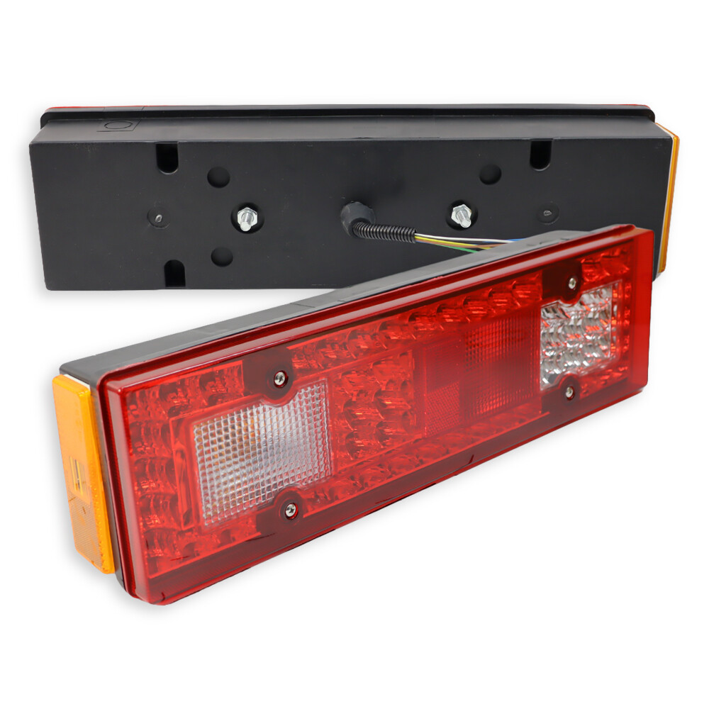 Ліхтар задній універсальний 24V; лівий; з кабелем; LED (WAS)