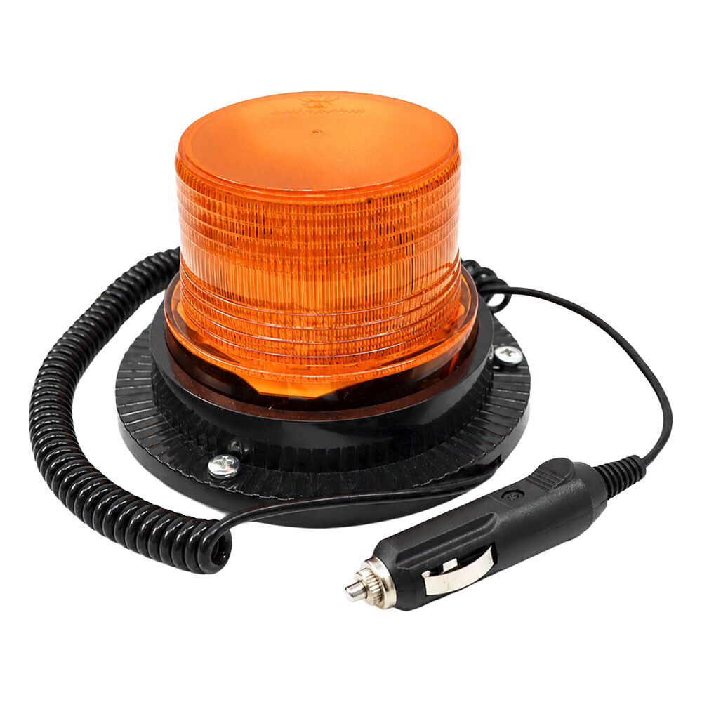Маячок помаранчевий LED 12-24V з Магн. кріп. низький \ EMR-11 \
