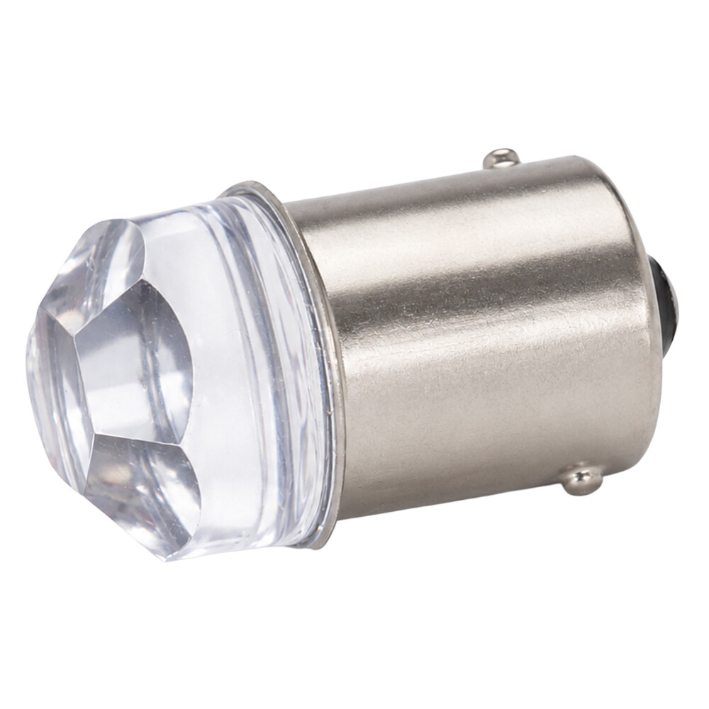 Лампочка LED FLASH 24V 9 діодів червона стробоскоп BA15s