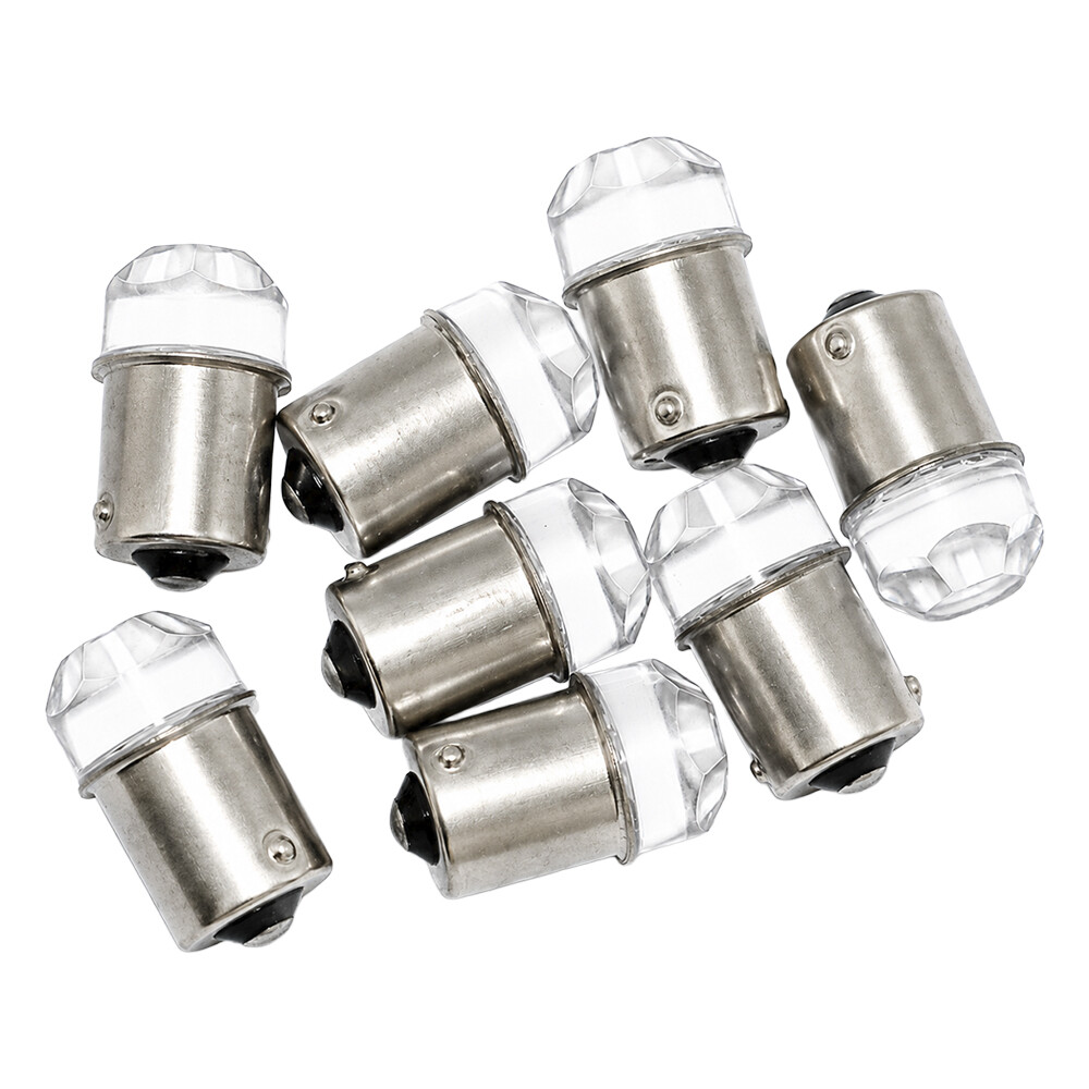 Лампочка LED FLASH 24V 9 діодів червона стробоскоп BA15s