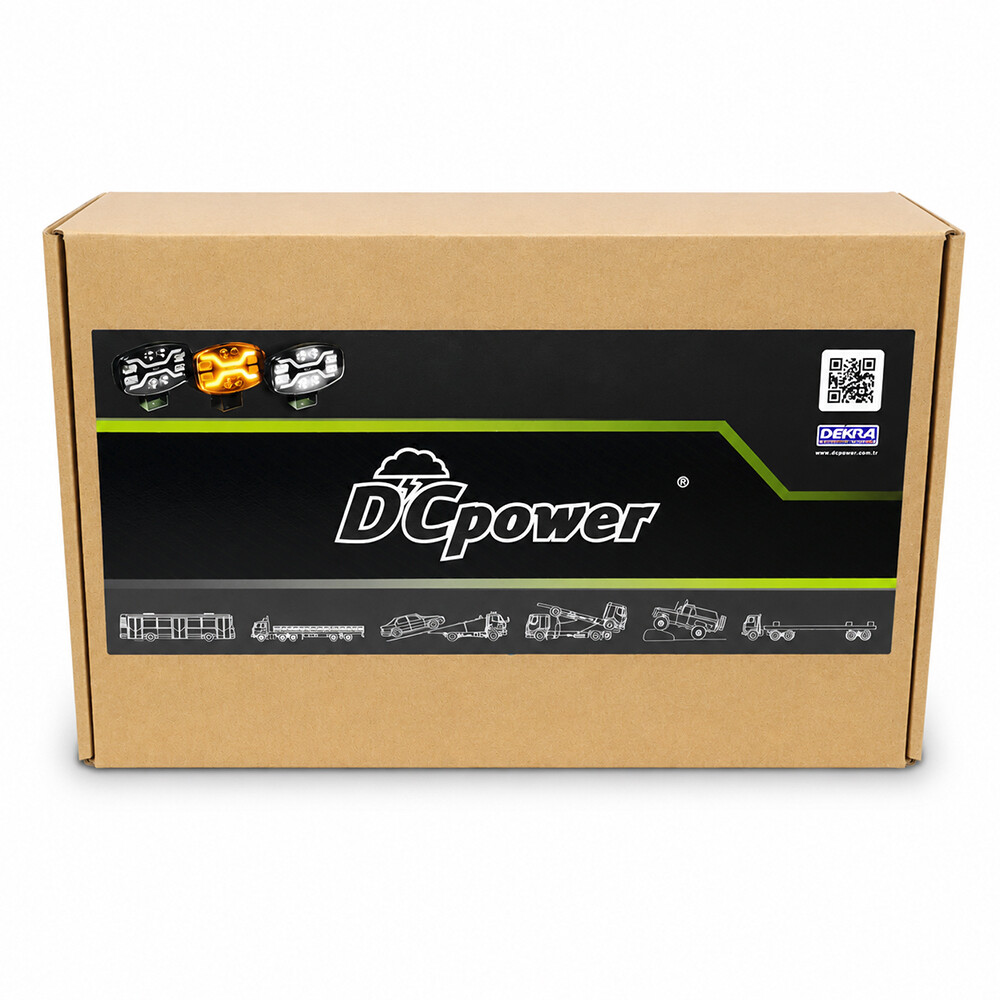 Фара DCPower LED 10-30 V (універсальна дальнє світло овальна з функцією привітання)