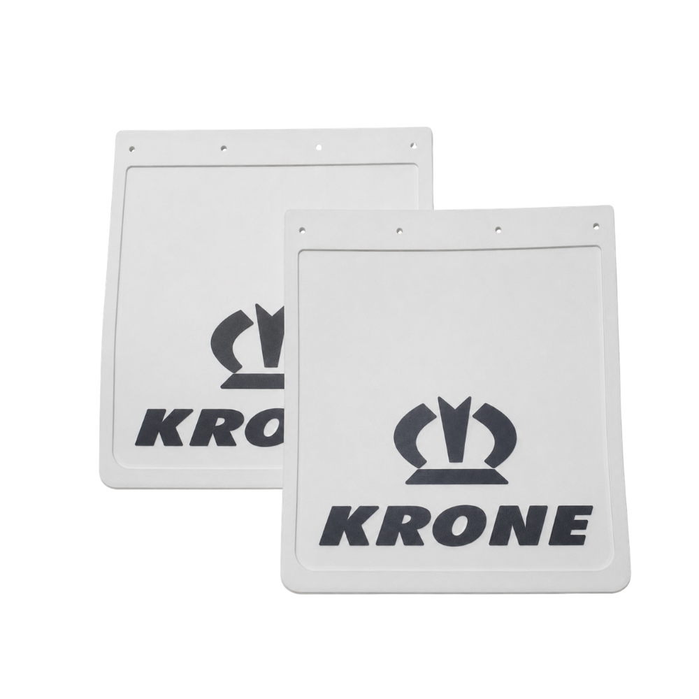 Бризковик тиснений Krone 450*400mm \білий\
