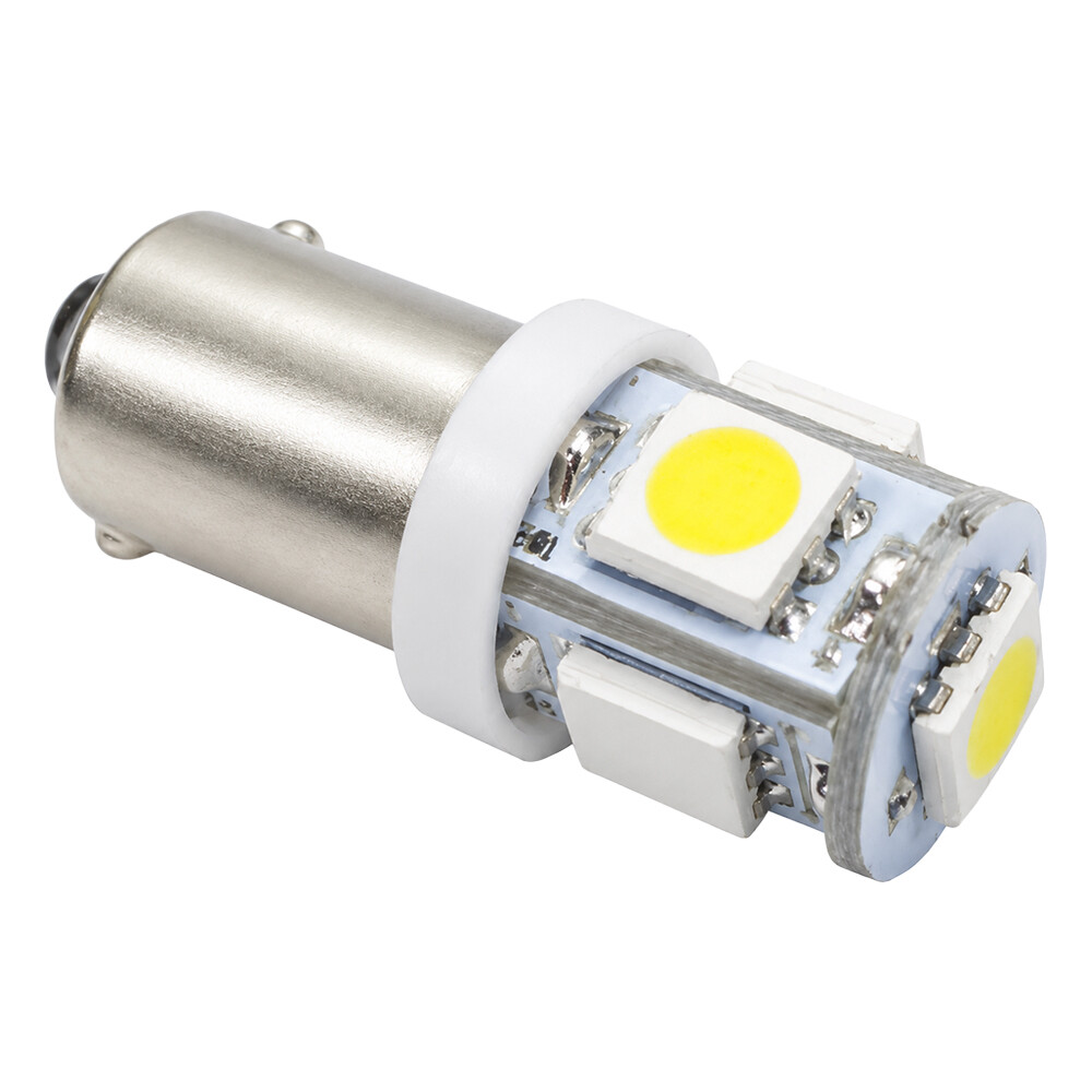 Лампочка LED 24V 4W (5 діодів) мал.цоколь BA9s