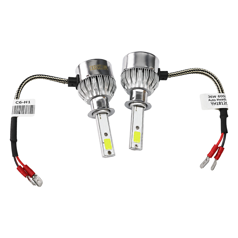 Комплект ламп LED Н1-36W 12-24V; C6  3800Lm/6000K