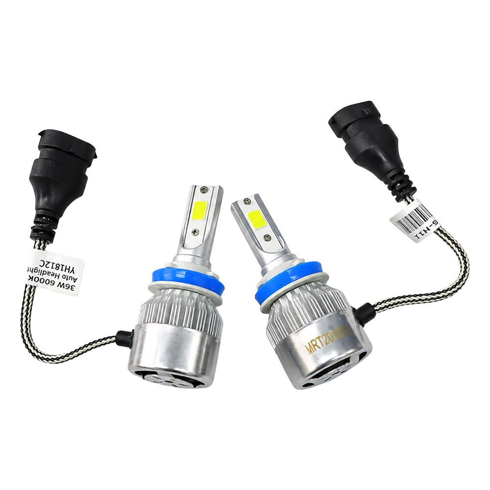 Комплект ламп LED H11/H8/H9-36W 12-24V 3800Lm/6000K