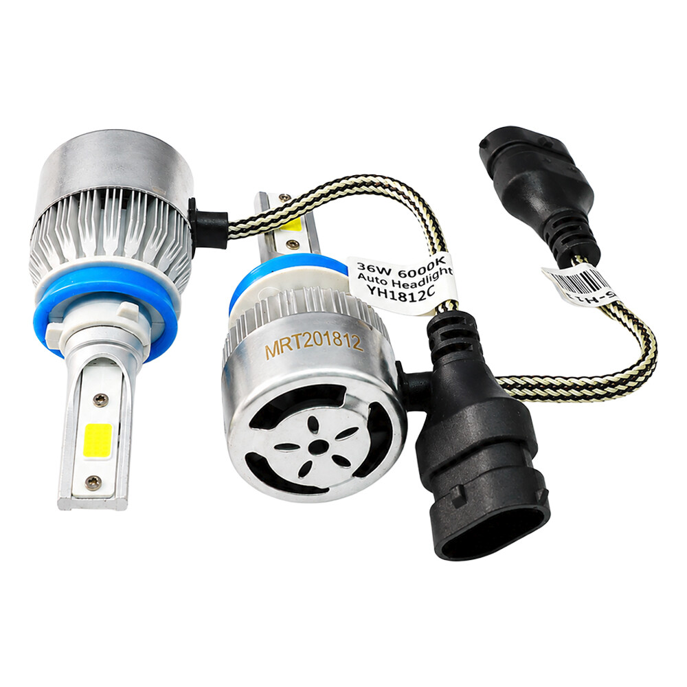Комплект ламп LED H11/H8/H9-36W 12-24V 3800Lm/6000K