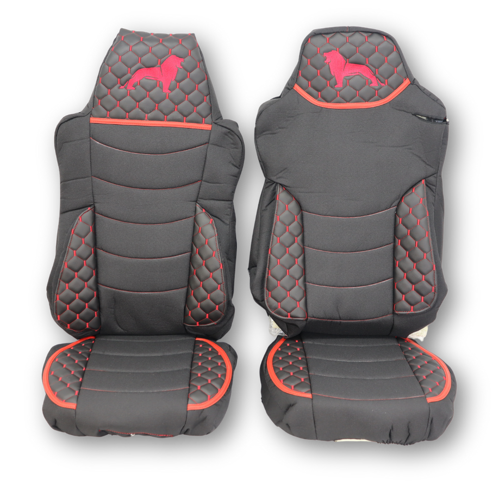 Чохол на сидіння KILIFI MAN TGX,TGA,TGL,TGM,TGS; (2007-2020) 1 ремінь, водій (Низький) пасажир (Високий) Чорний Чохол на сидіння KILIFI MAN TGX,TGA,TGL,TGM,TGS; (2007-2020) 1 ремінь, водій (Низький) пасажир (Високий) Чорний