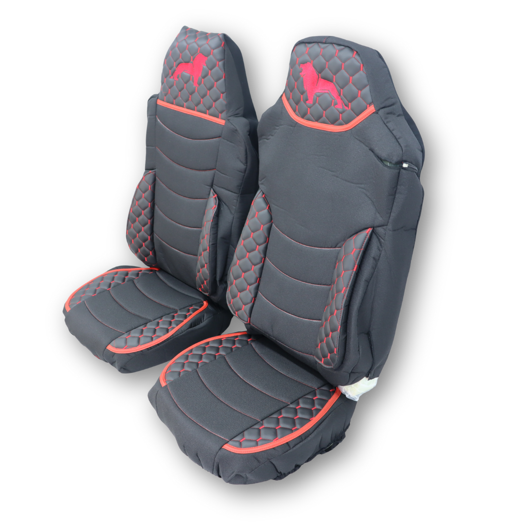 Чохол на сидіння KILIFI MAN TGX,TGA,TGL,TGM,TGS; (2007-2020) 1 ремінь, водій (Низький) пасажир (Високий) Чорний Чохол на сидіння KILIFI MAN TGX,TGA,TGL,TGM,TGS; (2007-2020) 1 ремінь, водій (Низький) пасажир (Високий) Чорний