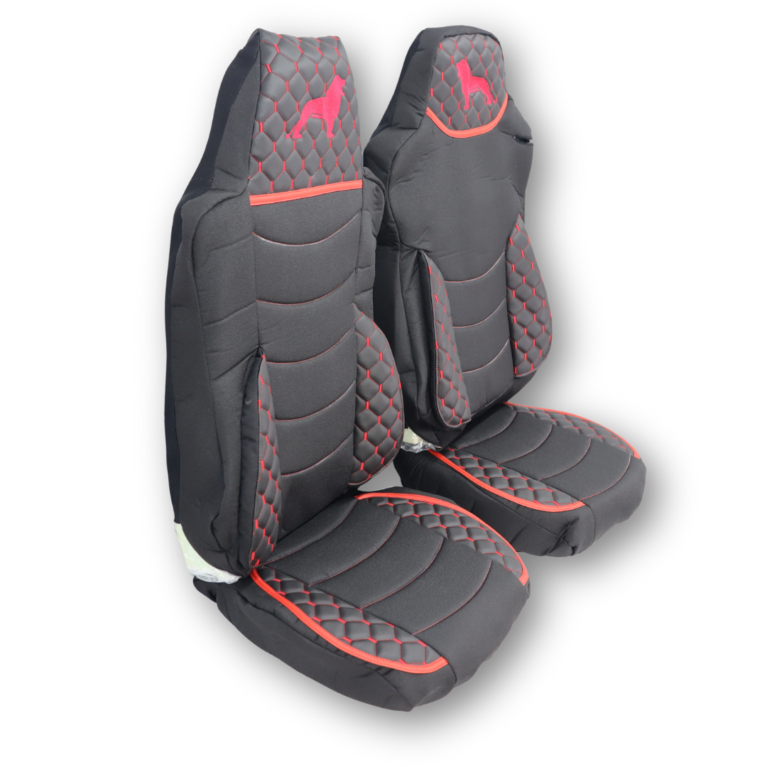 Чохол на сидіння KILIFI MAN TGX,TGA,TGL,TGM,TGS; (2007-2020) 1 ремінь, водій (Низький) пасажир (Високий) Чорний Чохол на сидіння KILIFI MAN TGX,TGA,TGL,TGM,TGS; (2007-2020) 1 ремінь, водій (Низький) пасажир (Високий) Чорний