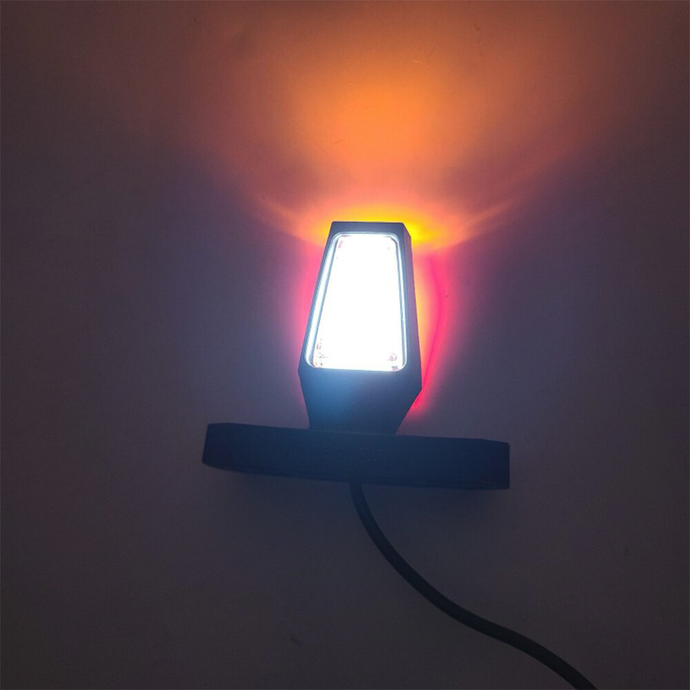 Ліхтар габаритний ріг, двокольоровий, NEON 24V, малий