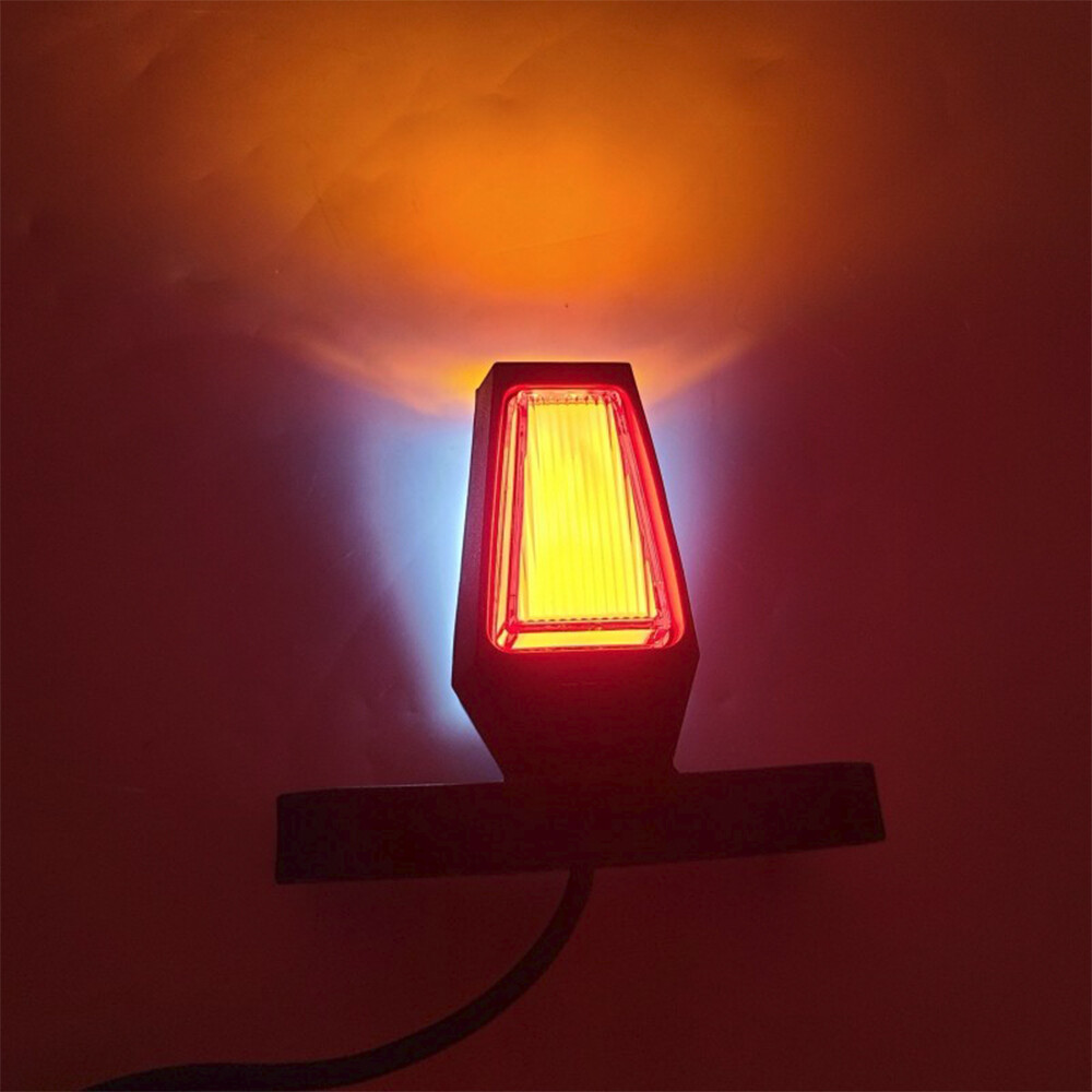 Ліхтар габаритний ріг, двокольоровий, NEON 24V, малий