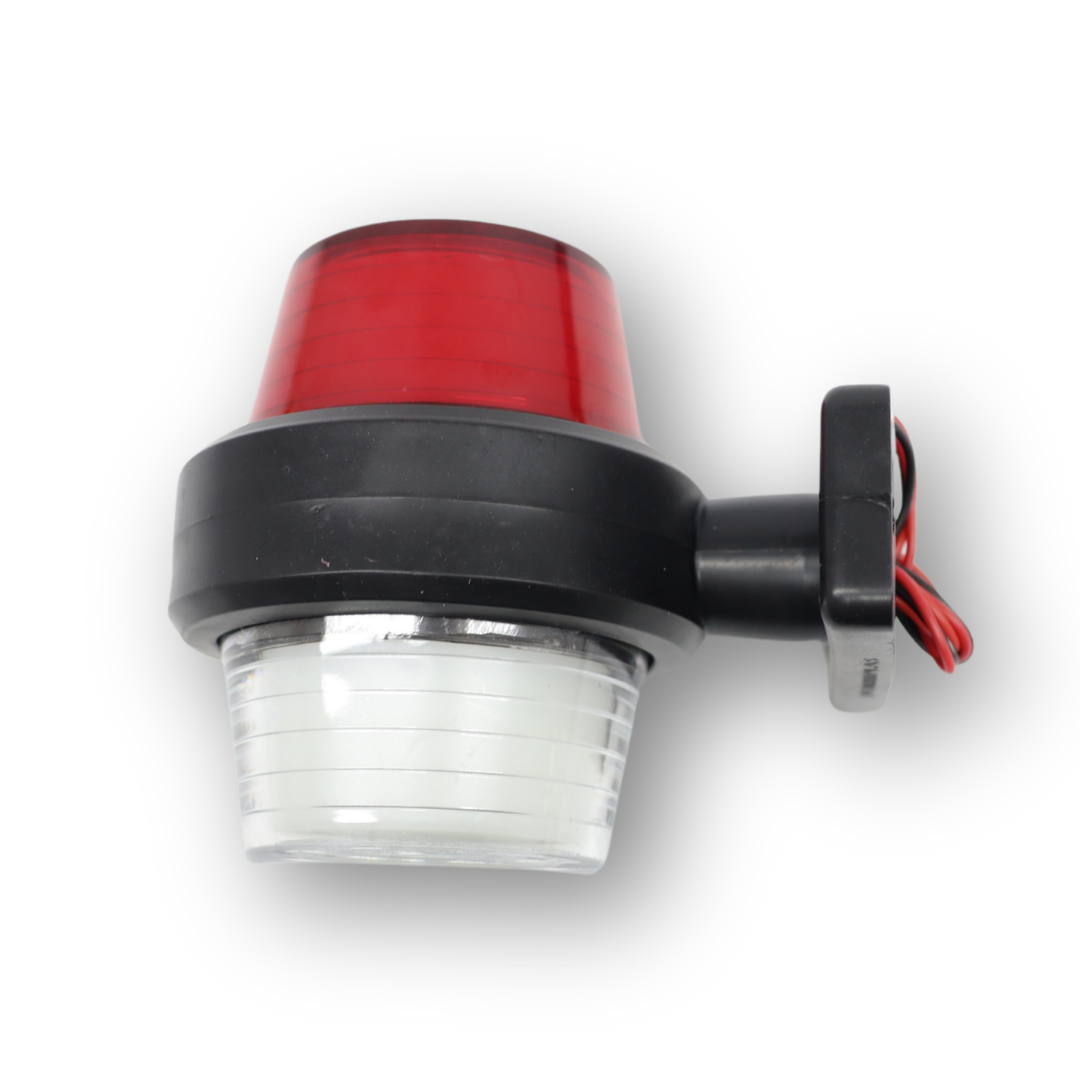 Фонарь габаритный рог красно-белый NEON\FR\ Фонарь габаритный рог красно-белый NEON\FR\