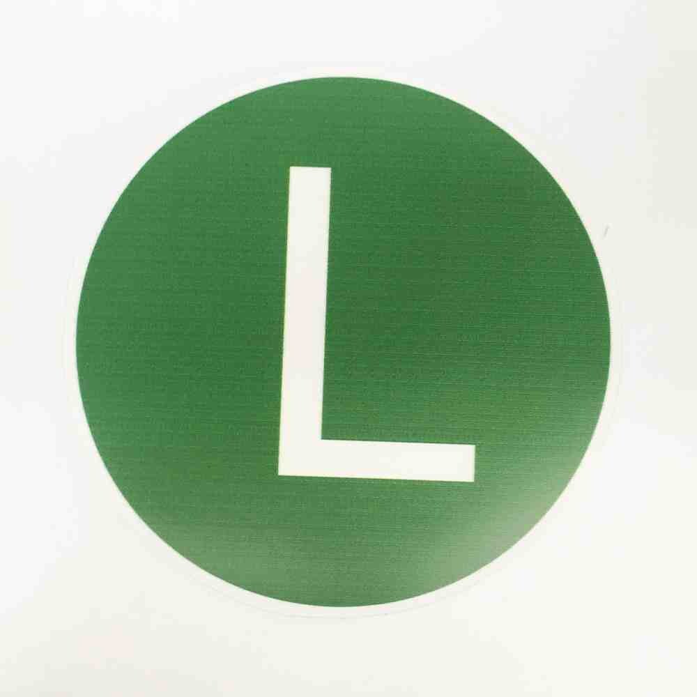 Наклейка - L Ø220мм Наклейка - L Ø220мм