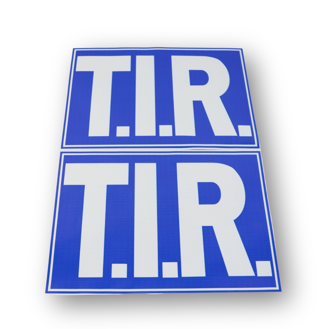 Наклейка "ТIR" 350 * 250 * (велика)