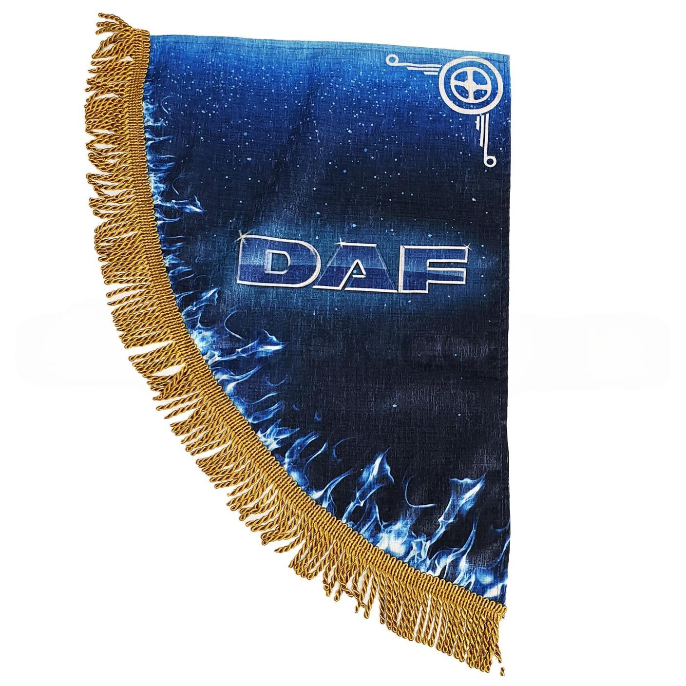 Шторка комп. DAF синя