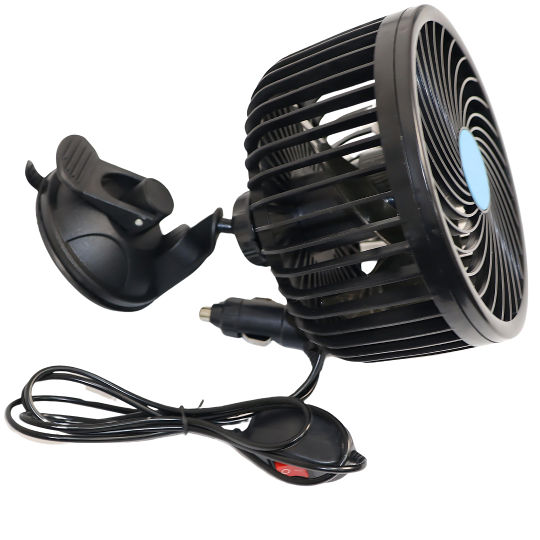 Вентилятор 12V 6" з присоскою Вентилятор 12V 6" з присоскою