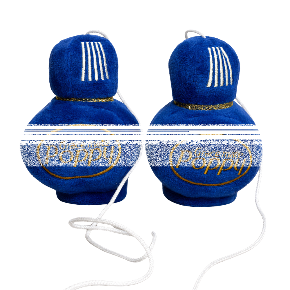 Плюшева іграшка на шнурі Poppy синя 8 см Плюшева іграшка на шнурі Poppy синя 8 см