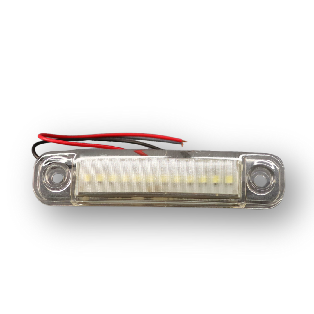 Фонарь габаритный 100*23мм білий