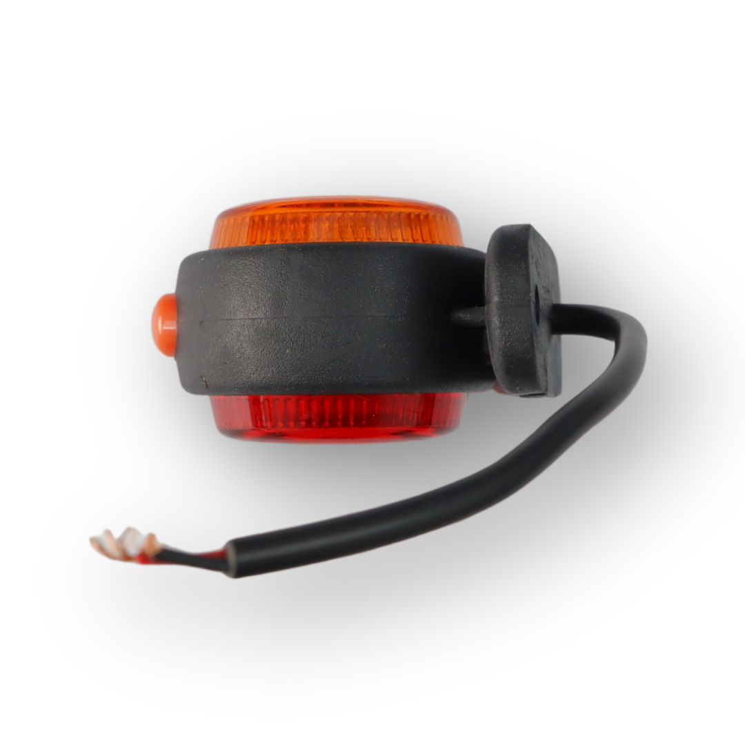 Фонар габаритный рог LED красно-желтый \GERAY\6 штук в пачке