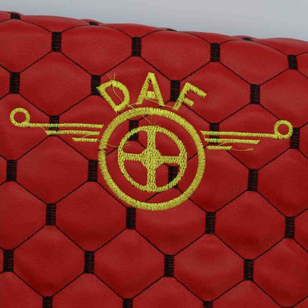 Чехол на сиденья KILIFI DAF XF105 106 XG CF85 LF (2013-2024) красный.