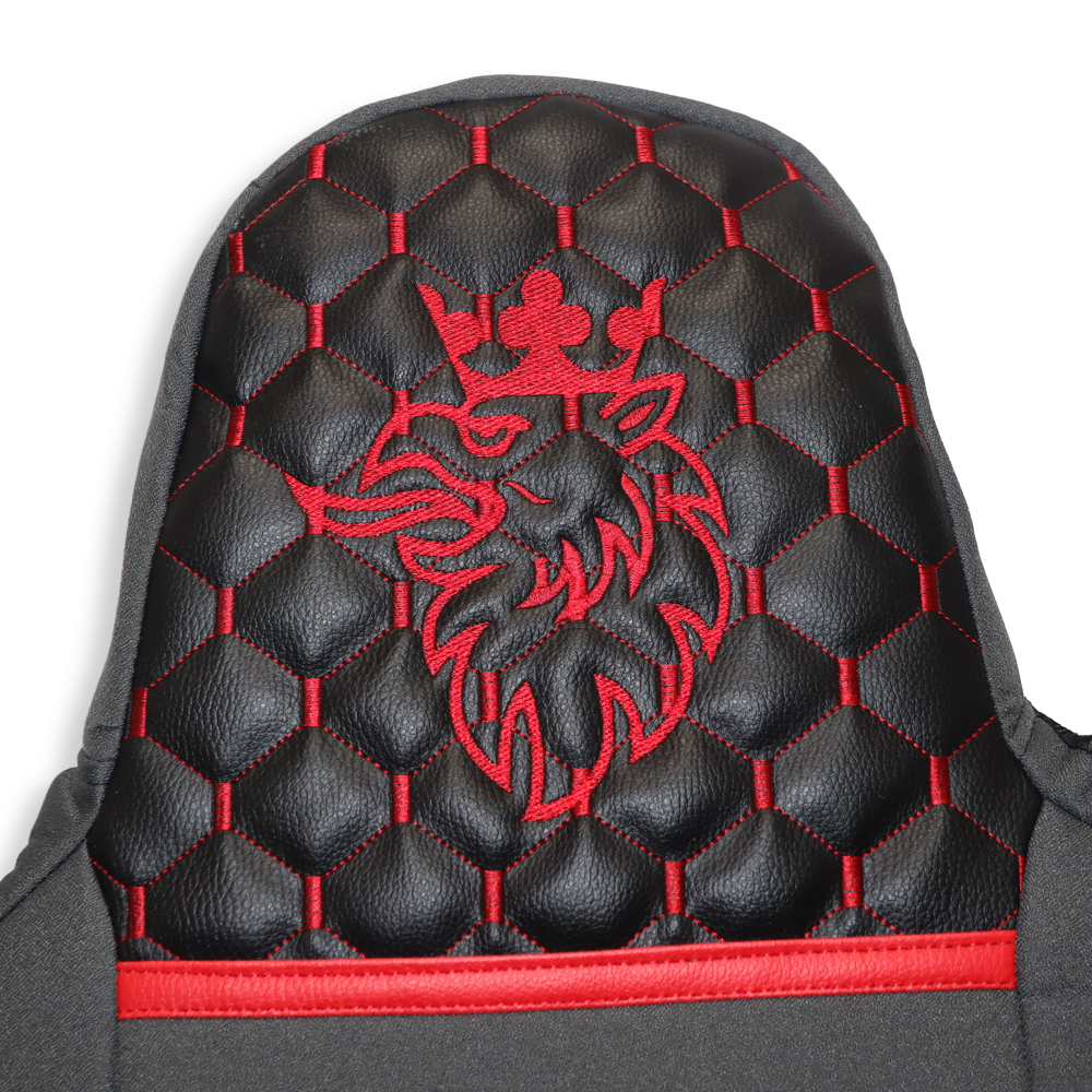 Чохол на сидіння KILIFI SCANIA R,G,P,S (2014-...) водить. моноліт – пас. складне Чорний