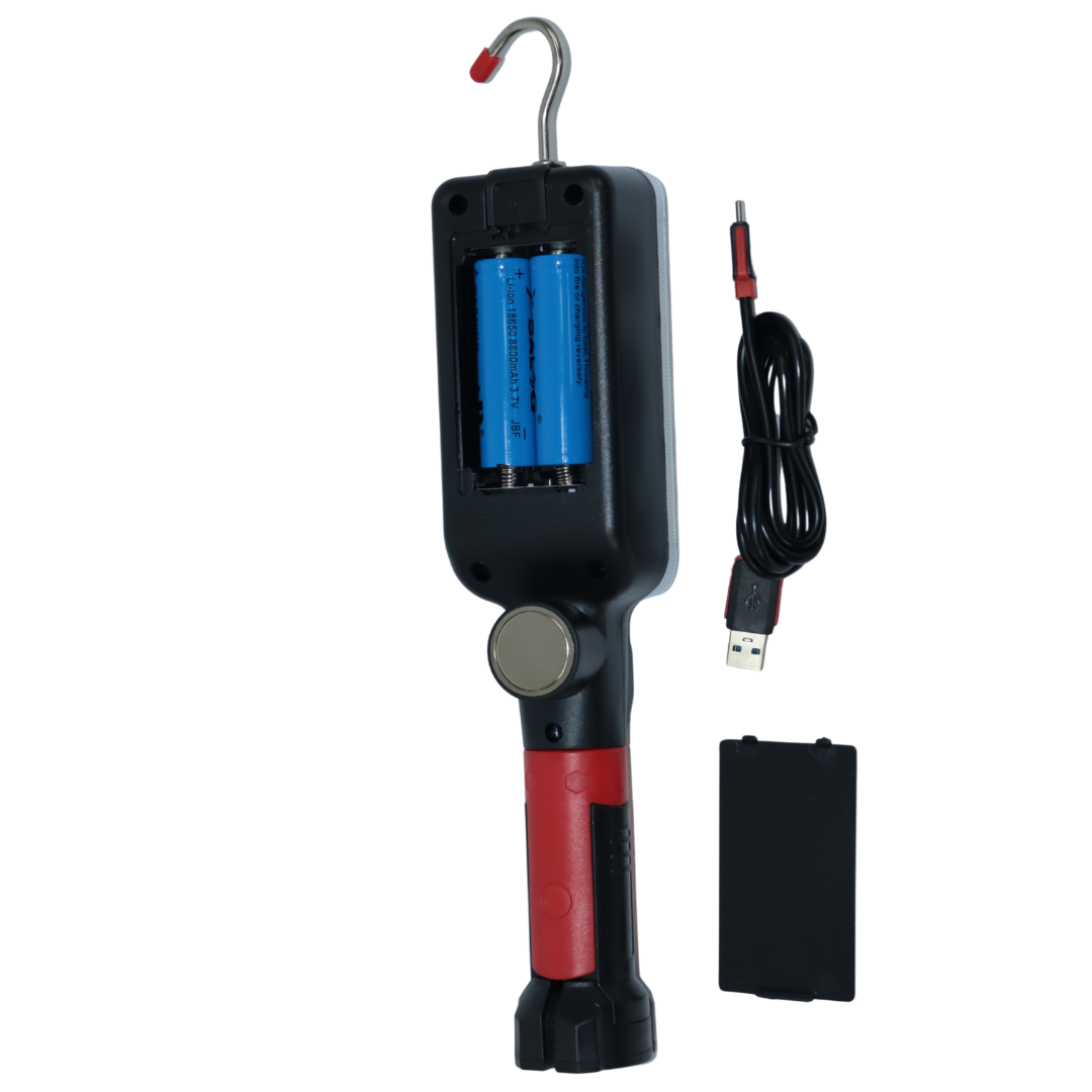 Світильник переносний USB (COB 2 режими кріплення підвісне та магнітне+кліпсу зАКБ)