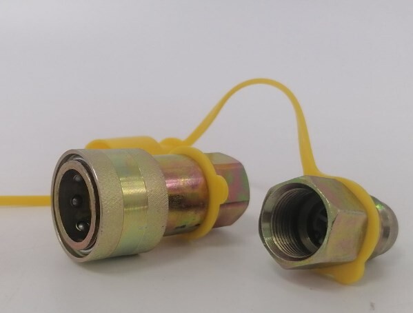 Разъем пневматический М22*1,5 (ЕВРО)  желтый