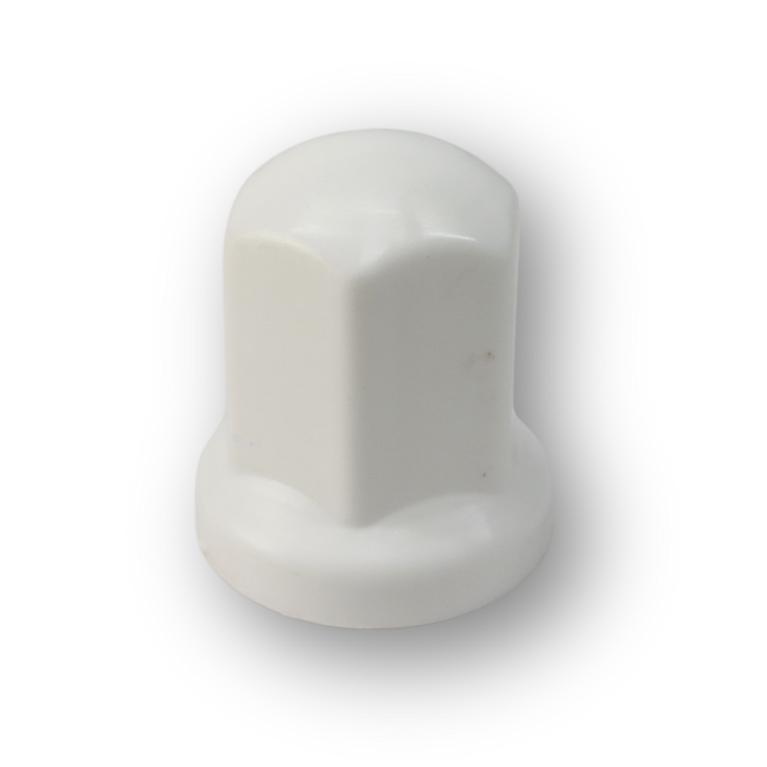 Колпачек на гайку граненый 32*55 белый ( SteelTruck ) Колпачек на гайку граненый 32*55 белый ( SteelTruck )