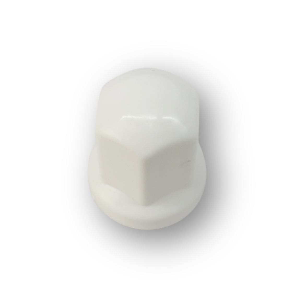 Колпачек на гайку граненый 32*55 белый ( SteelTruck ) Колпачек на гайку граненый 32*55 белый ( SteelTruck )