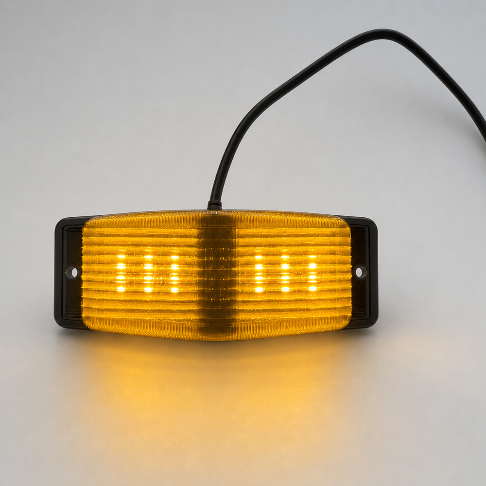 Ліхтарик габаритний Holland Style LED 12-24v (білий/жовтий)