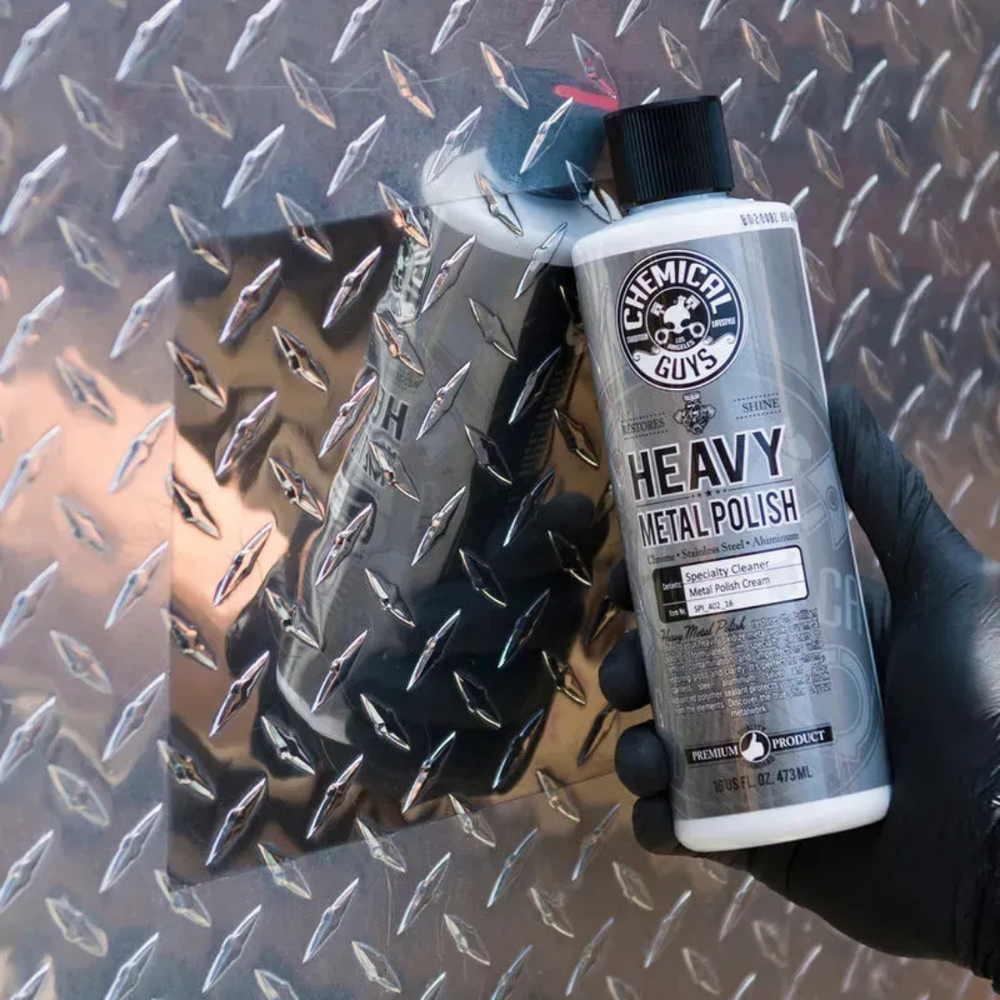 Поліроль для хрому, металу Chemical Guys Heavy Metal Polish 473 мл Поліроль для хрому, металу Chemical Guys Heavy Metal Polish 473 мл