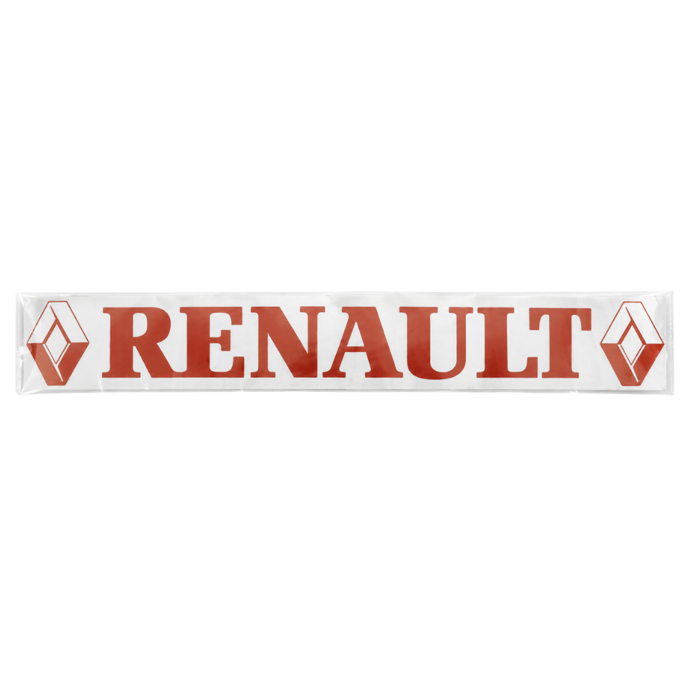 Наліпка декоративна RENAULT червона 490*60мм