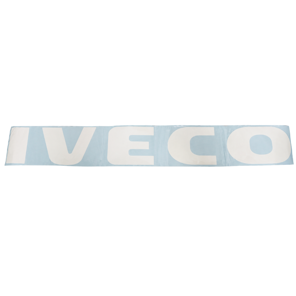 Наліпка декоративна IVECO біла 970*145мм